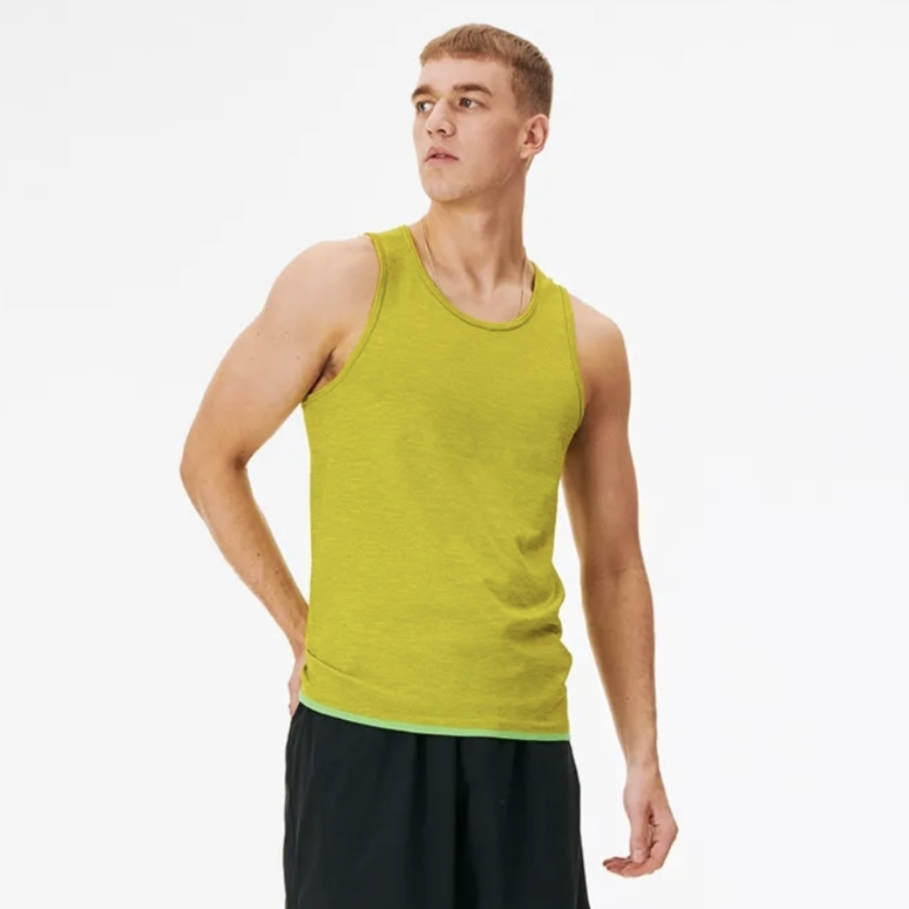 Outdoor Voices NWT Seamless Tank in Apple Green